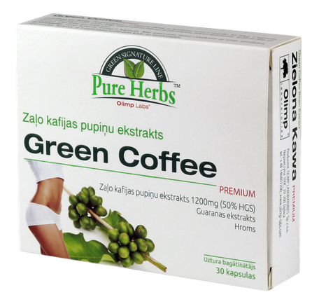 OLIMP LABS Green Coffee Premium kapsulas, 30 gab.