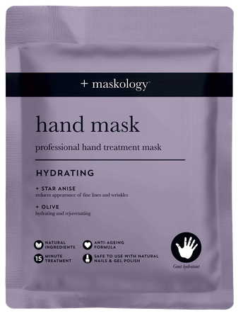 MASKOLOGY Hand maska-cimdi, 1 pāris