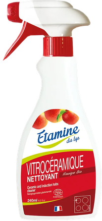ETAMINE DU LYS Keramikas Un Indukcijas Plīts Virsmām, Citrona Un Verbenas Aromāts attīrošs līdzeklis, 240 ml