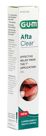 GUM Afta Clear gels, 10 ml