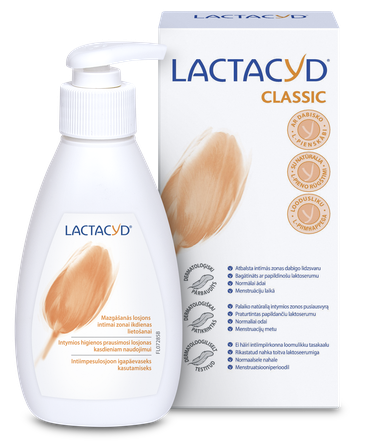 LACTACYD Classic intīmās kopšanas želeja, 200 ml