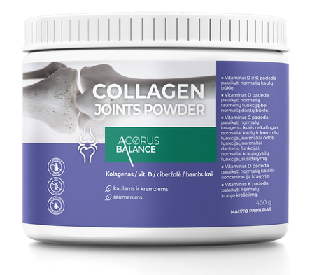 ACORUS BALANCE Collagen Joints pulveris, 400 g