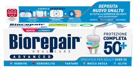 BIOREPAIR Complete Protection 50+ zobu pasta, 75 ml
