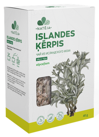 NATĒJA Islandes Ķērpja beramā tēja, 40 g