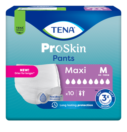 TENA Pants Maxi M biksītes, 10 gab.
