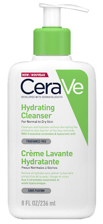 CERAVE For Face And  Body Hydrating With Ceramides attīrošs krēms, 236 ml