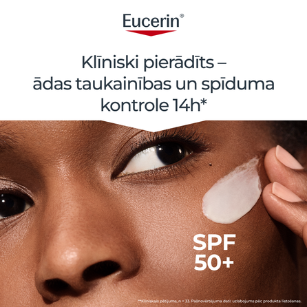 EUCERIN Sun Oil Control SPF 50+ saules aizsarglīdzeklis, 50 ml