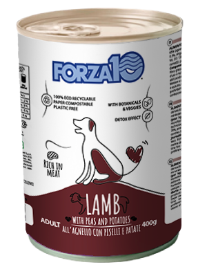 FORZA10 Maintenance Jērs Ar Zirņiem Un Kartupeļiem, Suņiem mitrā barība, 400 g