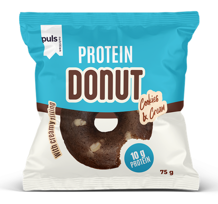 PULS NUTRITION Cookies & Cream proteīna virtulis, 75 g