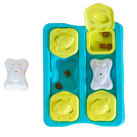 CATSTAGES Kitty Cube Game, Zila rotaļlieta, 1 gab.