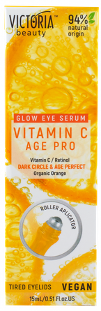 VICTORIA BEAUTY Age Pro Vitamin C Eye Serum serums, 15 ml