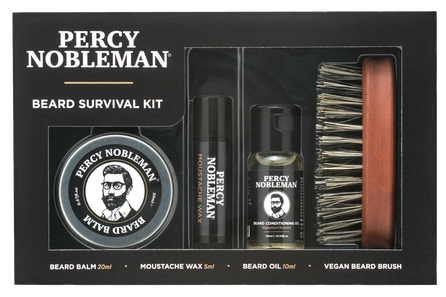PERCY NOBLEMAN Beard Survival komplekts, 1 gab.