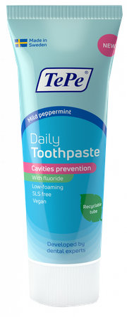 TEPE Daily piparmētru zobu pasta, 75 ml