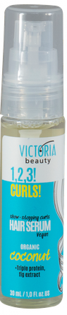 VICTORIA BEAUTY 1,2,3! Curls! for Curly Hair serums matiem, 30 ml