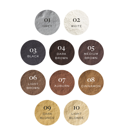 NANOGEN Keratin Dark Brown matu šķiedras, 15 g