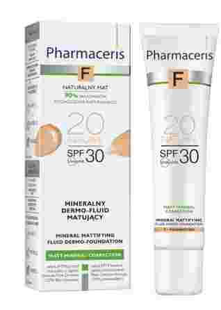 PHARMACERIS F Matt-Mineral SPF 30 Natural tonālais krēms, 30 ml