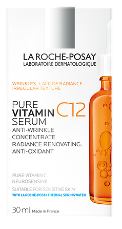 LA ROCHE-POSAY Pure Vitamin C12 serums, 30 ml