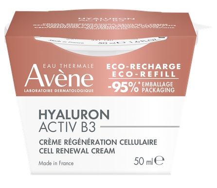 AVENE Hyaluron Activ B3 Cell Renewal Refill sejas krēms, 50 ml