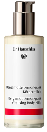 DR.HAUSCHKA Bergamot Lemongrass Vitalising ķermeņa pieniņš, 145 ml