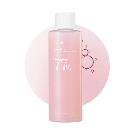 ANUA Peach 77% Niacin Essence toniks, 250 ml