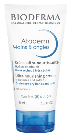 BIODERMA Atoderm Mains Ongles roku krēms, 50 ml