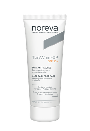 NOREVA Trio White XP Anti-dark spot care SPF 50+ sejas krēms, 40 ml