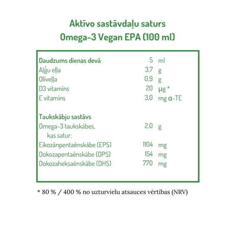 NORSAN Omega-3 Total, Natural Flavor eļļa, 100 ml
