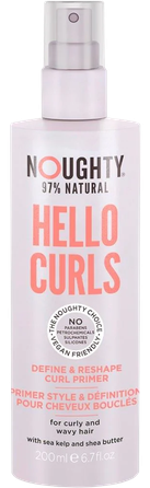 NOUGHTY Hello Curls Primer izsmidzināms līdzeklis, 200 ml