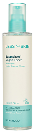 HOLIKA HOLIKA Less On Skin Balancism Vegan toniks, 170 ml