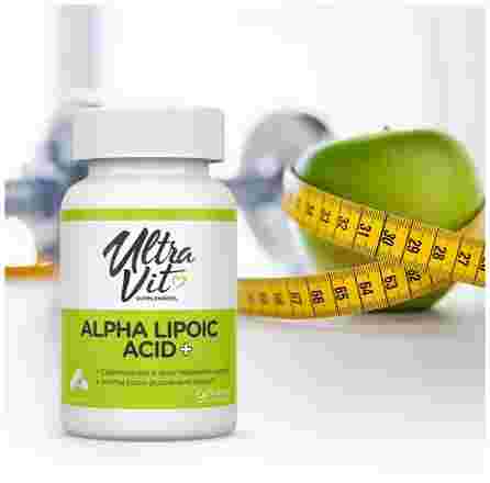 ULTRAVIT   Alpha Lipoic Acid kapsulas, 90 gab.