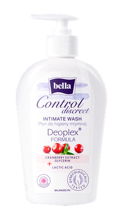 BELLA Control Discreet mazgāšanas līdzeklis intīmai zonai, 300 ml