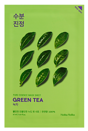 HOLIKA HOLIKA Pure Essence Green Tea sejas maska, 23 ml