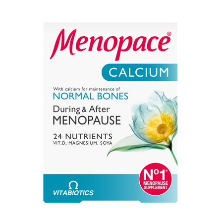 MENOPACE Calcium tabletes, 60 gab.