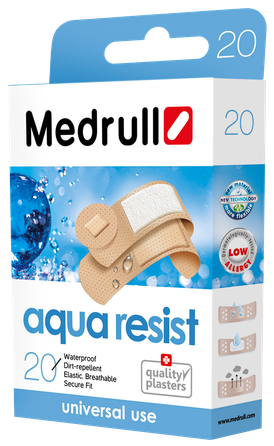 MEDRULL Aqua Resist plāksteris, 20 gab.