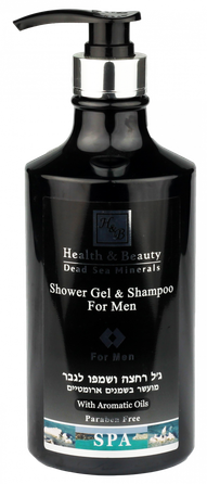 HEALTH&BEAUTY Dead Sea Minerals With Aromatic Oils šampūns/dušas krēms, 780 ml