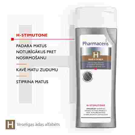 PHARMACERIS H Stimutone šampūns, 250 ml