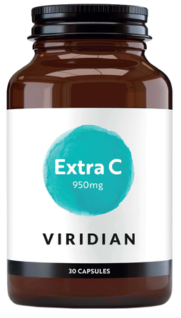 VIRIDIAN Extra C 950 mg kapsulas, 30 gab.