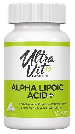ULTRAVIT   Alpha Lipoic Acid kapsulas, 90 gab.
