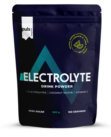 PULS NUTRITION Electrolyte Lemon-Lime pulveris, 500 g