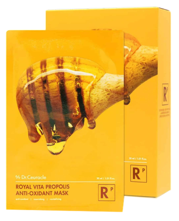 DR.CEURACLE Royal Vita Propolis auduma sejas maska, 10 gab.