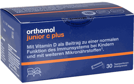 ORTHOMOL Junior C Plus paciņas, 30 gab.