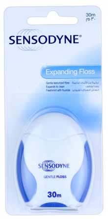 SENSODYNE Expanding 30 m zobu diegs, 1 gab.