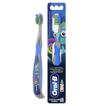 ORAL-B Kids 0-6y, Extra soft zobu birste, 1 gab.