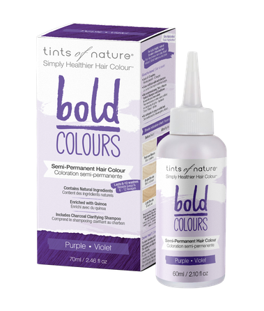 TINTS OF NATURE Bold Colours Purple matu krāsa, 70 ml