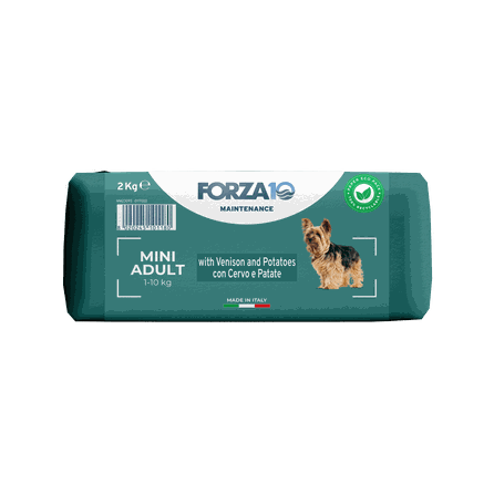 FORZA10 Maintenance Mini Adult Ar Briedi Un Kartupeļiem, Suņiem sausā barība, 2 kg