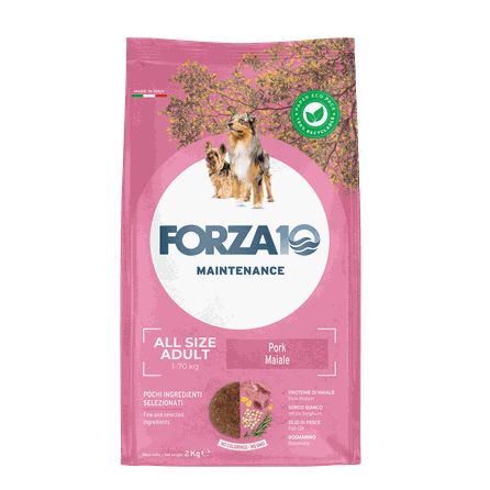 FORZA10 Maintenance Adult All Size Ar Cūku, Suņiem sausā barība, 2 kg