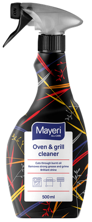 MAYERI Hipoalerģisks Oven & Grill izsmidzināms tīrīšanas līdzeklis, 500 ml