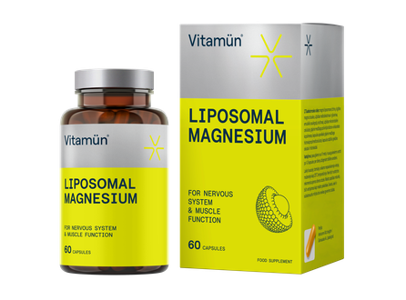 VITAMUN Liposomal Magnesium kapsulas, 60 gab.