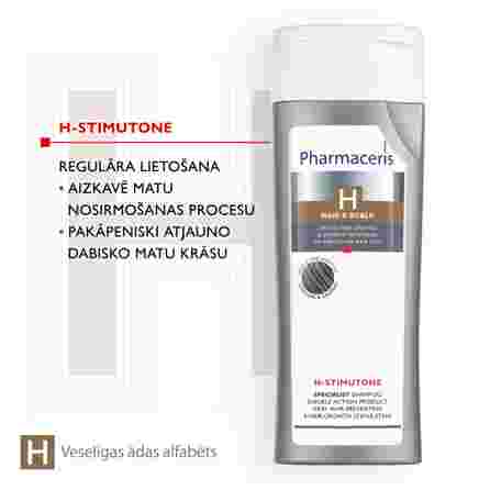 PHARMACERIS H Stimutone šampūns, 250 ml