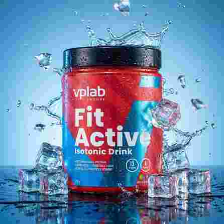 VPLAB FitActive Apple and Blackcurrant pulveris, 500 g